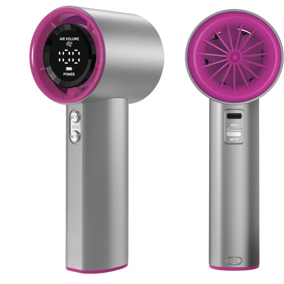 Portable Handheld Fan, Speed (1-100) Adjustable Turbo Personal